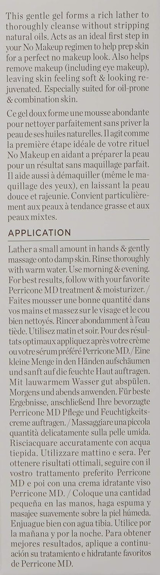 No Makeup Easy Rinse Makeup-Removing Cleanser