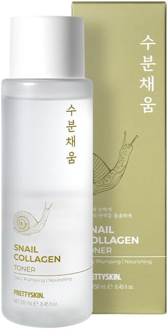 Moisturizing Toner For Face-Non-Sticky, Daily Plumping, Nourishing 8.45Fl.Oz(250Ml) (Snail Collagen)