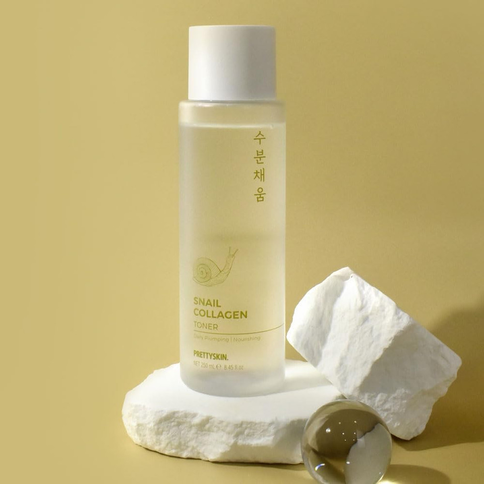 Moisturizing Toner For Face-Non-Sticky, Daily Plumping, Nourishing 8.45Fl.Oz(250Ml) (Snail Collagen)