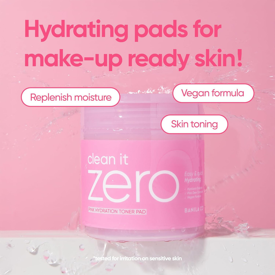 Banila Co Clean It Zero Green Peel Toner Pad | Vegan Korean Dual Textured For Gentle Exfoliating | Green Complex And Lha To Even Skin Texture And Remove Sebum | Hypoallergenic, Alcohol-Free (70Ea)