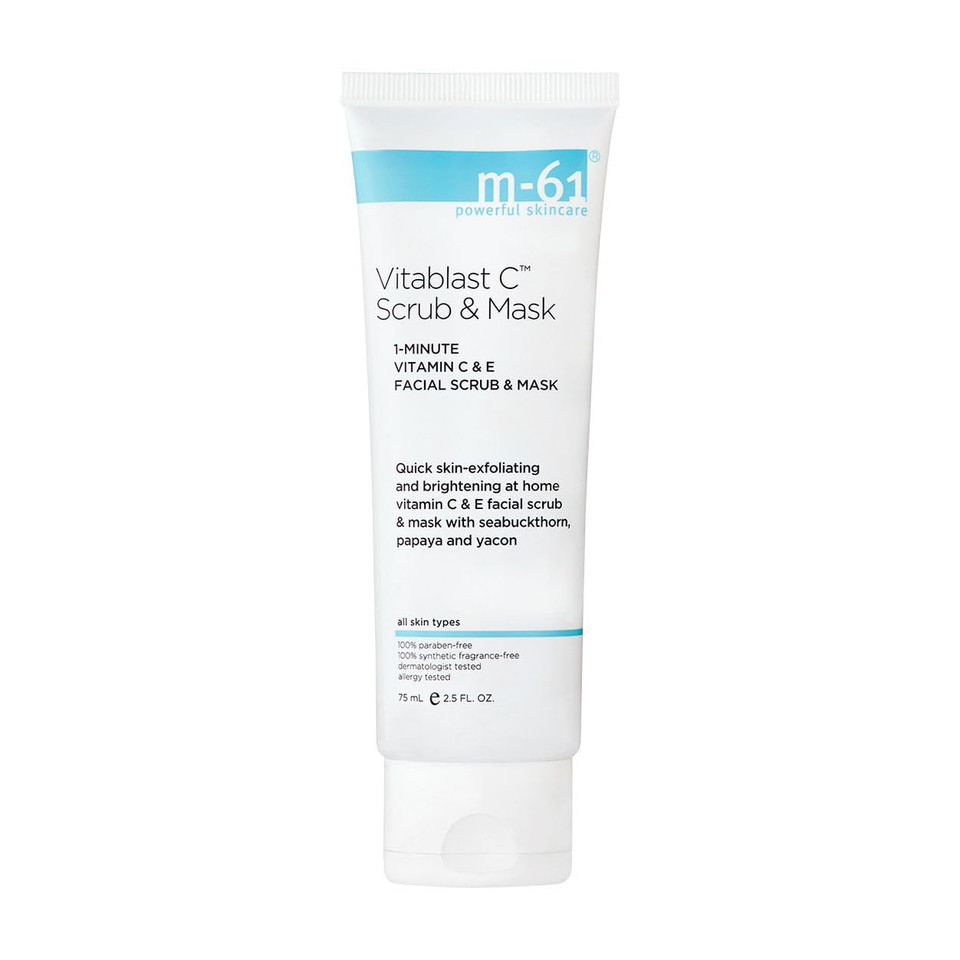 M-61 Vitablast C® Scrub And Mask - Exfoliating And Brightening Scrub And Mask With Vitamin C, Gallic & Papaya
