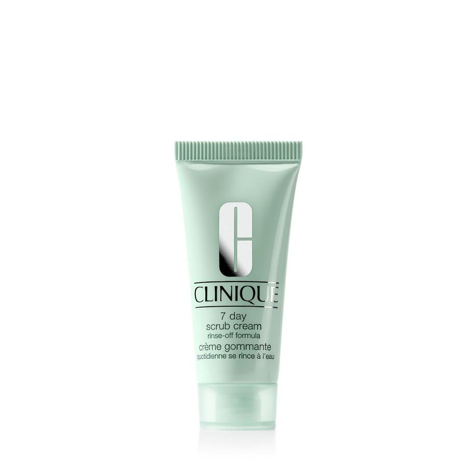 Clinique 7 Day Daily Gentle Face Exfoliator Lightweight Scrub Cream With Silica For All Skin Types