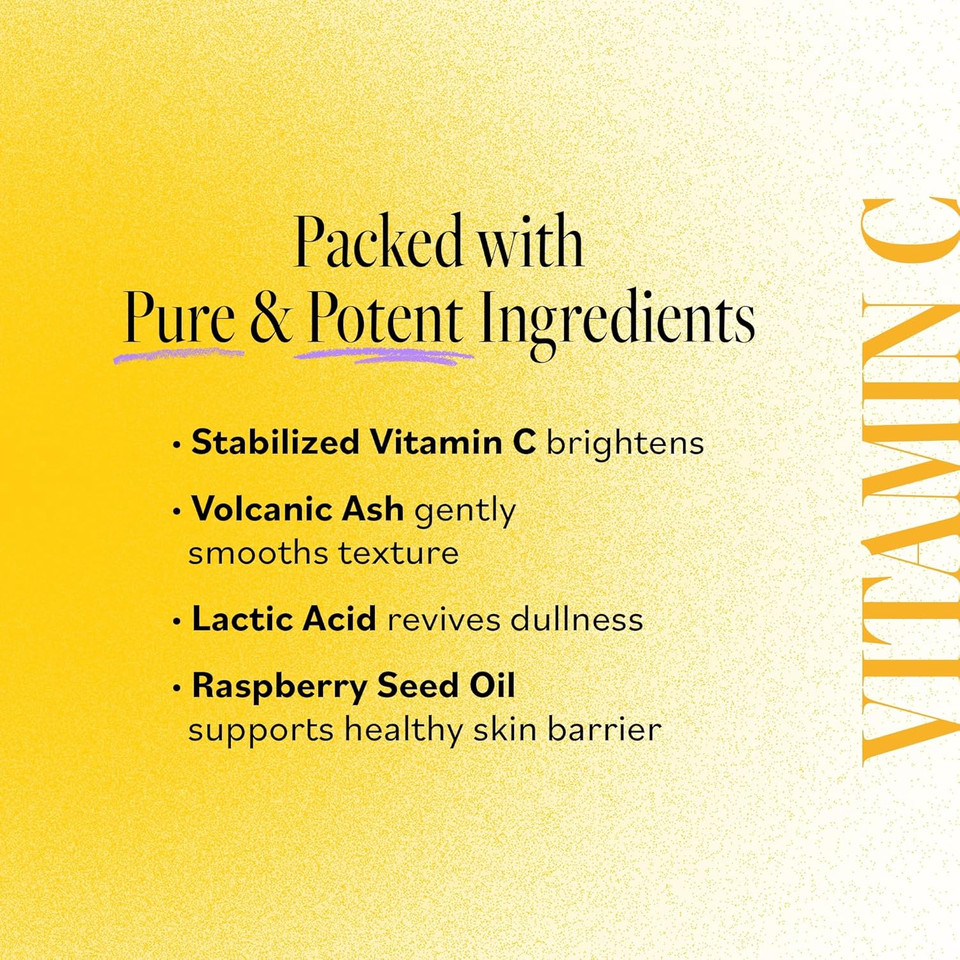 Derma E Face Exfoliator, Vitamin C Whipped Radiance Polish, 4 Oz, Stabilized Vitamin C & Dual-Action Exfoliation To Help Brighten, Exfoliate & Protect Skin Barrier, Gentle Skin Care