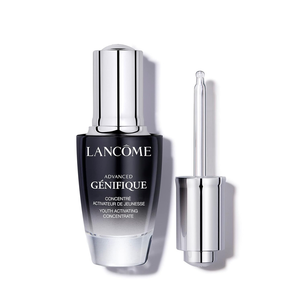 Lancôme Advanced Génifique Radiance Boosting Anti-Aging Face Serum - Visibly Hydrates & Plumps Skin - With Bifidus Prebiotic, Hyaluronic Acid & Vitamin Cg