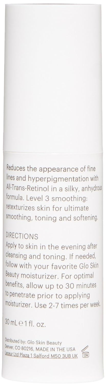 Glo Skin Beauty Retinol + Resurfacing Serum | Powerfully Smooths, Tones And Softens Skin