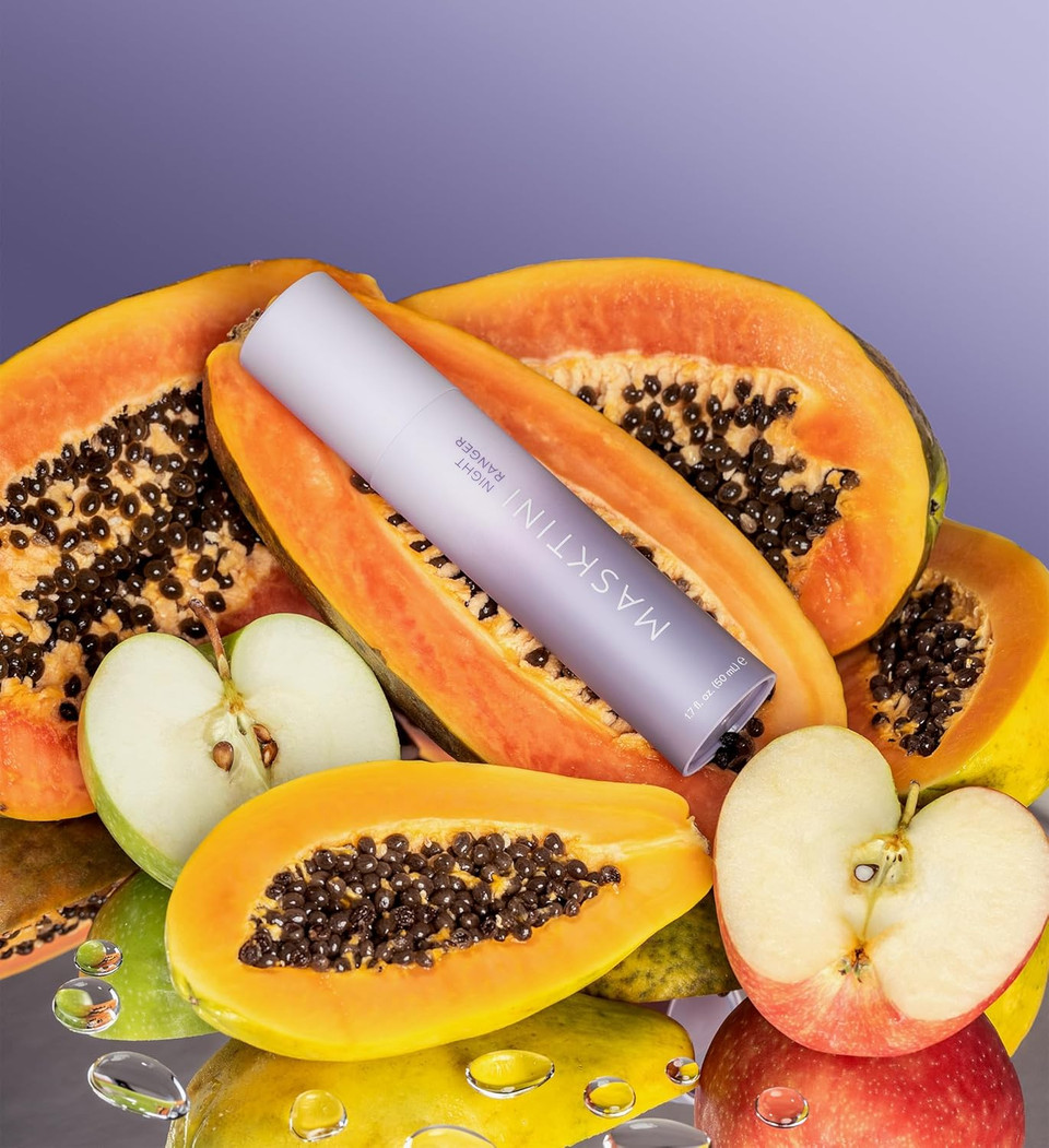 Night Ranger Overnight Renewal Mask, 1.7 Oz - Aha And Vitamin C Face Mask - Exfoliating, Renewing Face Mask - For Dry, Dull Skin