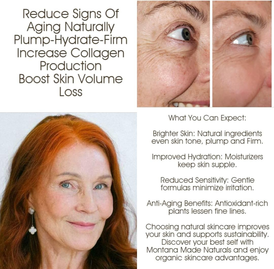 Anti-Aging Skin Care Set, Day & Night Face Serums Non Toxic Organic -Hyaluronic Acid Serum Vitamin A - Face Natural Moisturizer Anti Aging Hydrating - Niacinamide, Vit A, C & E 1Oz Each