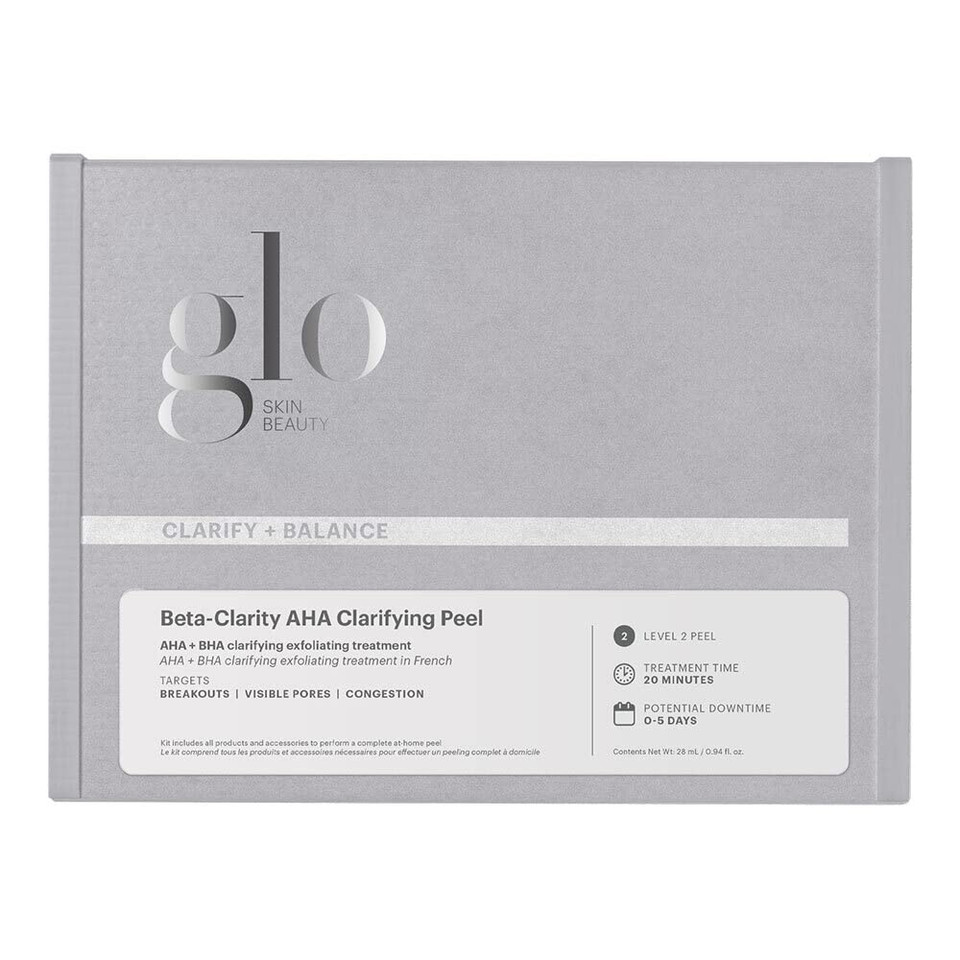 Glo Skin Beauty Beta-Clarity Aha Clarifying Peel | Level 2 Professional At Home Peel Kit | For Clarifying, Exfoliating And Brightening