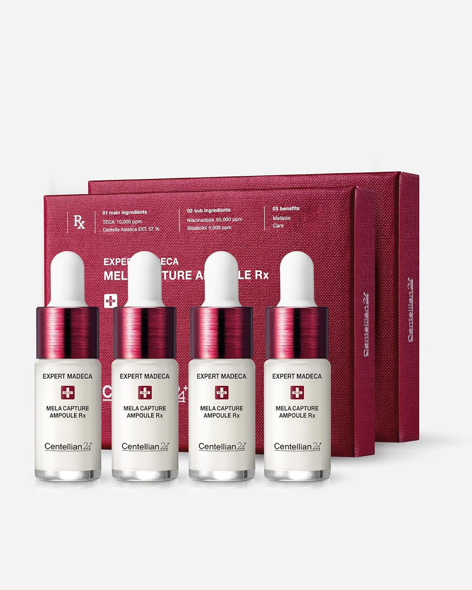 Centellian 24 Expert Ampoule (Season 1, 0.2Fl Oz X 8 Pcs) - Korean Serum For Face. Soothing, Even Tone, Dry Sensitive Skin. Blemish Corrector By Dongkook. Teca, Centella Asiatica