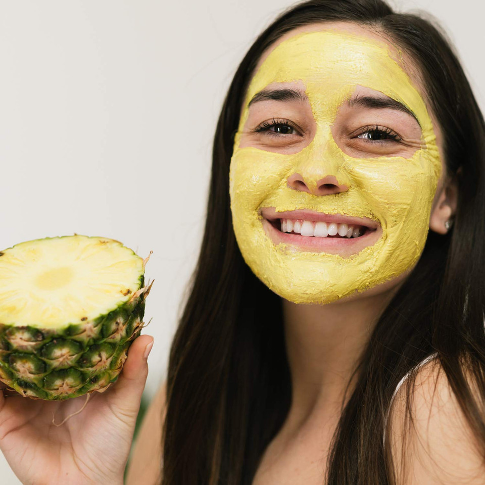 Bioclarity Brightening Face Mask, Brighten Up Sunshine, 100% Clean Vegan Ingredients, Exfoliate Brighten Hydrate Skin, Vitamin C, Pineapple, Avocado, Hyaluronic Acid, 2 Oz Bioclarity Brightening Face Mask, Brighten Up Sunshine, 100% Clean Vegan Ingredients, Exfoliate Brighten Hydrate Skin, Vitamin C, Pineapple, Avocado, Hyaluronic Acid, 2 Oz