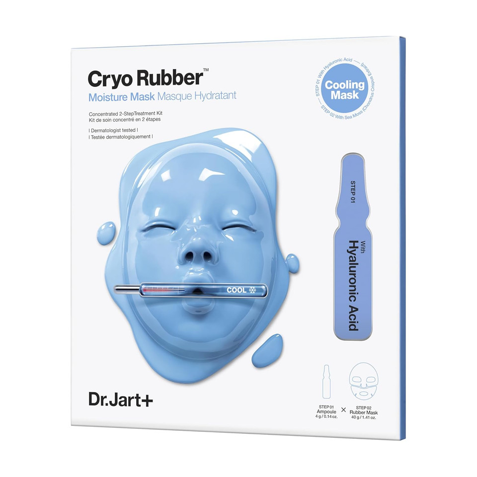 Dr.Jart+ Cryo Rubber Face Mask With Moisturizing Hyaluronic Acid | Korean Skin Care