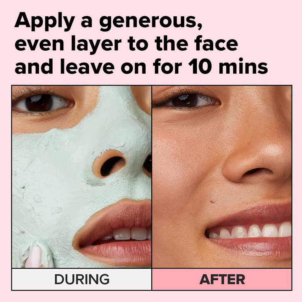 I Dew Care Heartleaf Clay Mask - Yoga Kitten | Wash-Off, For Blemish-Prone With Kaolin, Heartleaf, Tea Tree Extract, Home Spa, Korean Skincare, Glass Skin Look, Soothing, 2.5 Fl Oz