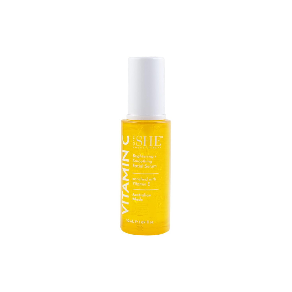 Om She Vitamin C Face Serum 1.69Fl Oz - Brightening And Smpoothing, Intensely Hydrating And Nourishing, Hyaluronic Acid, Vitamin E. Australian Made