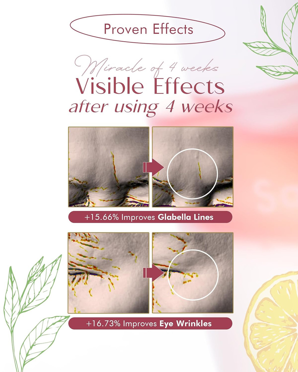 Skincure Sandawha Double Effect Anti-Wrinkle Serum With Camellia Extract - Korean Skincare Vegan Camellia Serum For Fine Line Smoothing, Hydration & Anti-Aging 1.76 Fl.Oz