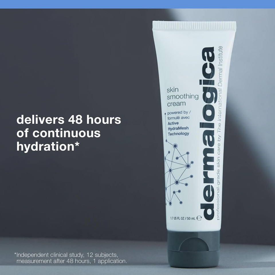 Dermalogica Skin Smoothing Cream - Face Moisturizer With Vitamin C And Vitamin E - Infuses Skin With 48 Hours Of Continuous Hydration