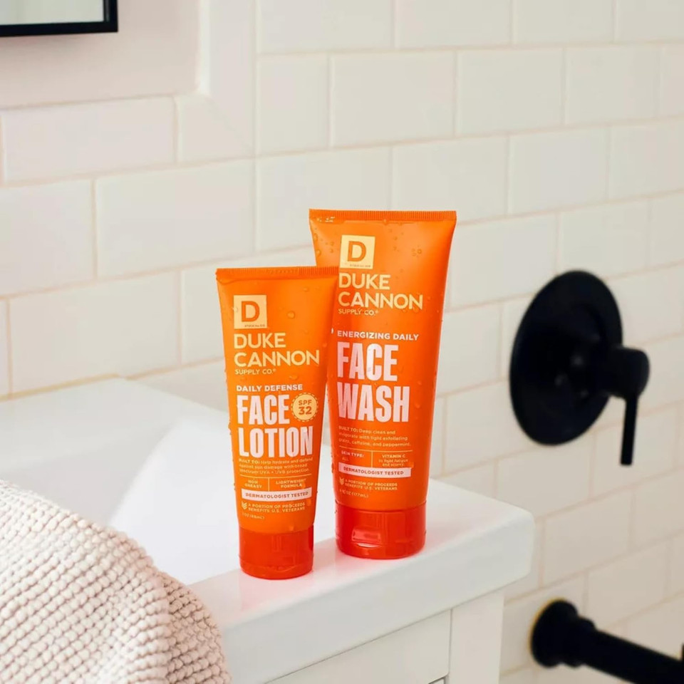 Duke Cannon Supply Co. Daily Defense Face Lotion Spf