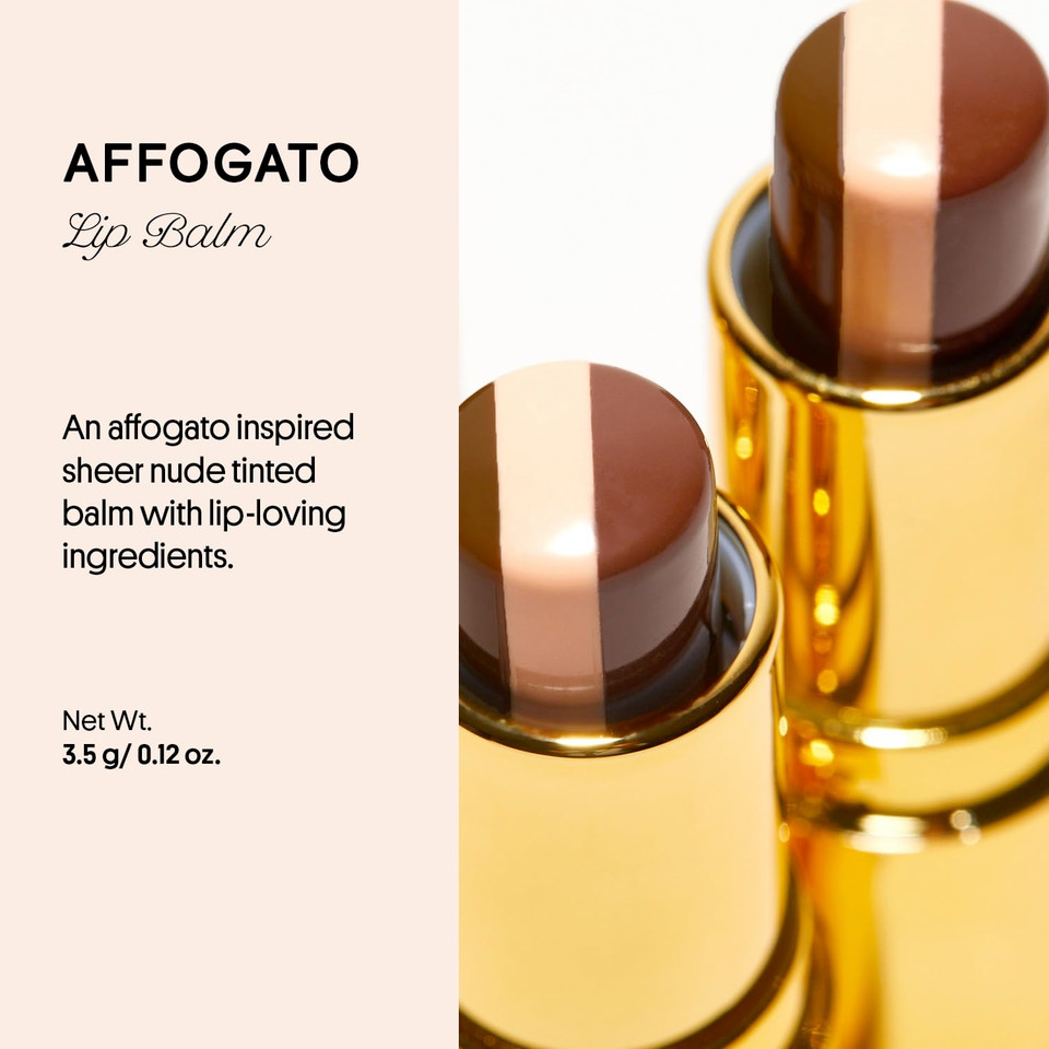 Winky Lux Affogato Tinted Lip Balm, Hydrating Lip Balm, Sheer Nude Tint With Vitamin E And Jojoba Oil To Moisturizer Lips, Vegan & Cruelty Free Winky Lux Affogato Tinted Lip Balm, Hydrating Lip Balm, Sheer Nude Tint With Vitamin E And Jojoba Oil To Moisturizer Lips, Vegan & Cruelty Free