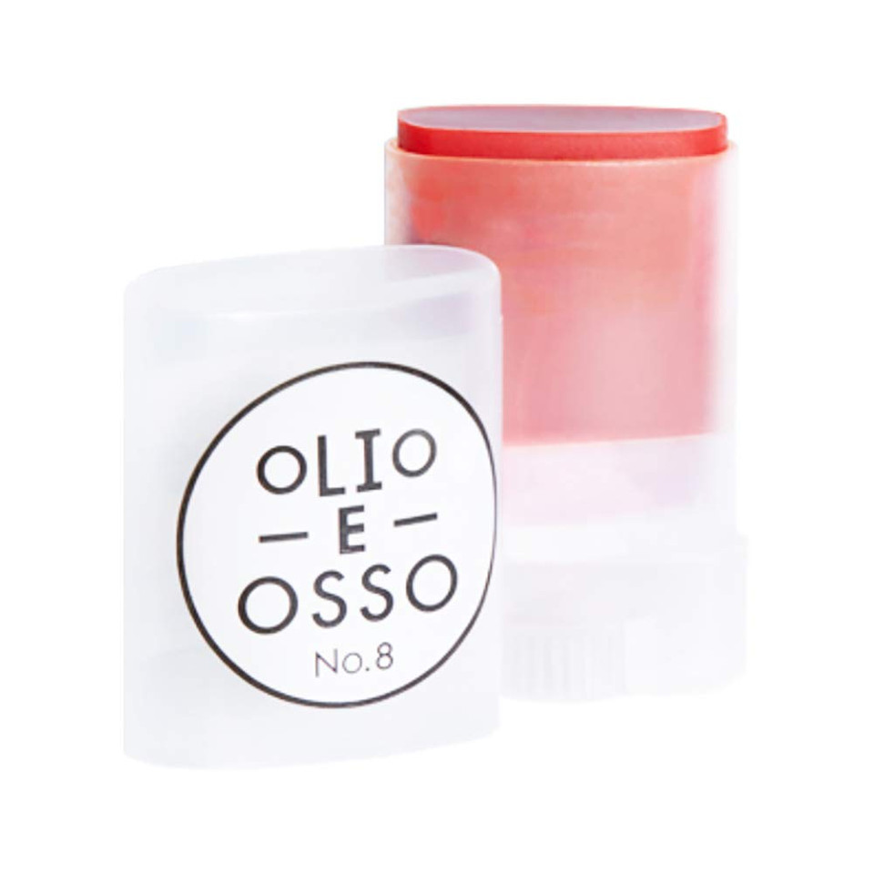 Olio E Osso - Natural Lip + Cheek Balm | Natural, Non-Toxic, Clean Beauty (No. 8 Persimmon, 0.35 Oz | 10 G)