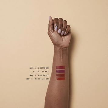 Olio E Osso - Natural Lip + Cheek Balm | Natural, Non-Toxic, Clean Beauty (No. 8 Persimmon, 0.35 Oz | 10 G)