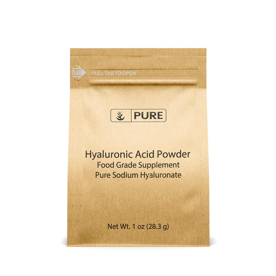 Pure Original Ingredients Hyaluronic Acid (1Oz) Water Soluble, Fine Powder Pure Original Ingredients Hyaluronic Acid (1Oz) Water Soluble, Fine Powder