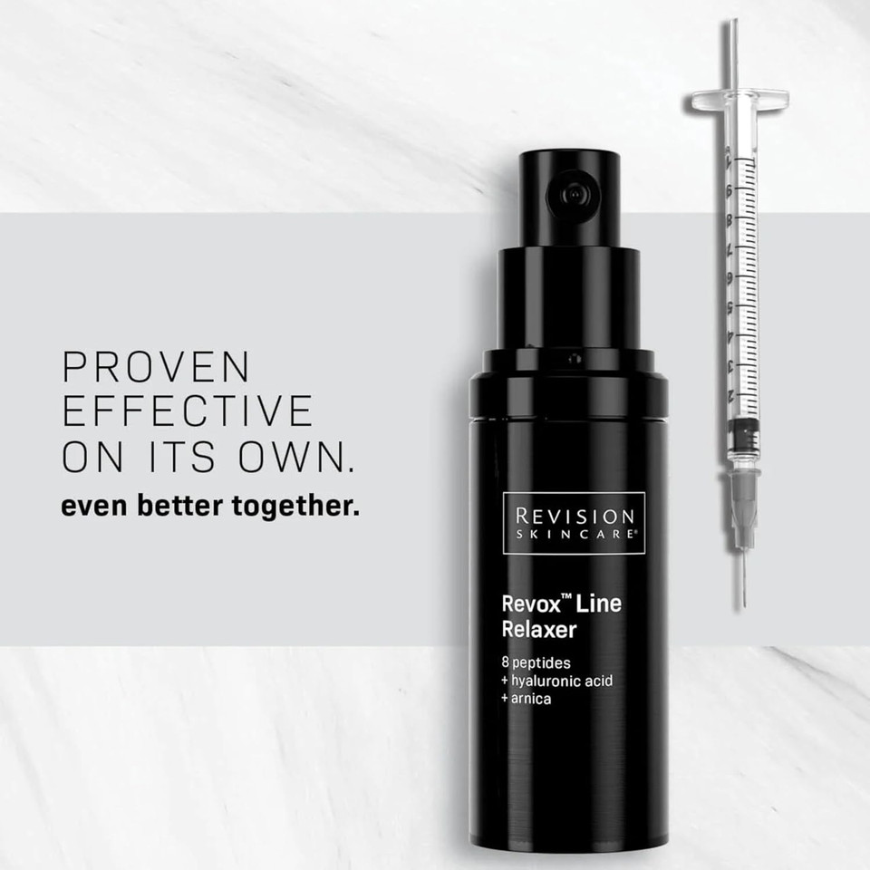 Revision Skincare Injection Perfection Regimen, Enhances Neurotoxin & Filler Results, Reduces Fine Lines & Wrinkles, Boosts Skin Firmness & Radiance, Hydrates Lips, 3-Step Anti-Aging Treatment