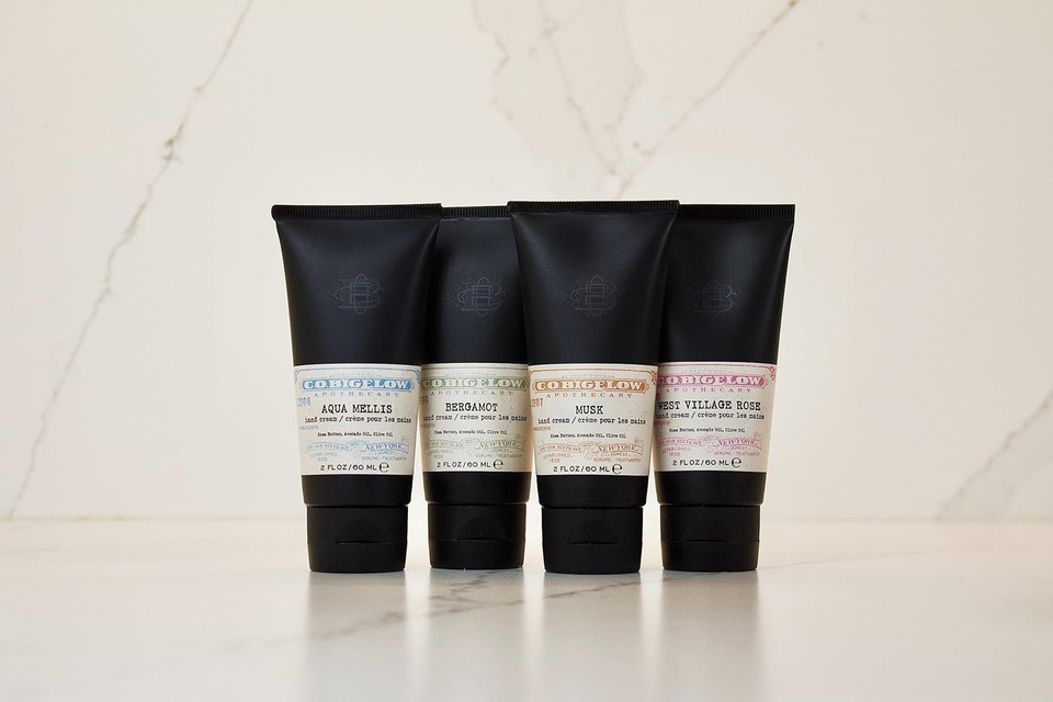 C.O. Bigelow Iconic Collection West Village Rose Hand Cream, With Shea Butter, Avocado Oil, And Olive Oil, 2 Fl Oz