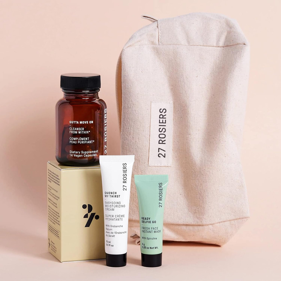 27 Rosiers - Get Glowing 7-Day Skincare Discovery Kit | Universal, Vegan, Clean Beauty