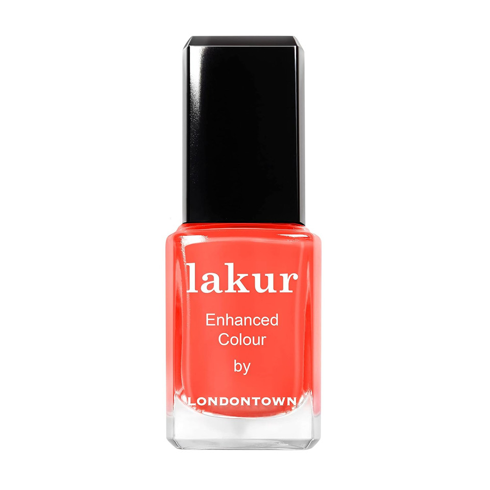 Londontown Muted Matte Clay Glossy Nail Polish, Savanna Lakur, Vegan Chip-Resistant Long-Lasting Nail Lacquer