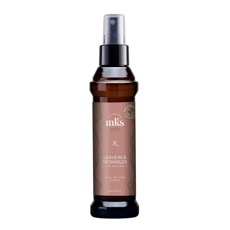 Mks Eco X - Leave-In Treatment & Detangler - Moroccan Argan Oil, Hemp Seed Oil - Vegan & Cruelty Free