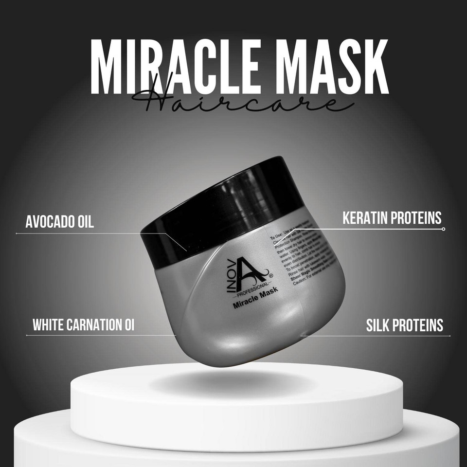 Silk Keratin - The Original Miracle Mask - Deep Conditioning Mask 500Ml 17