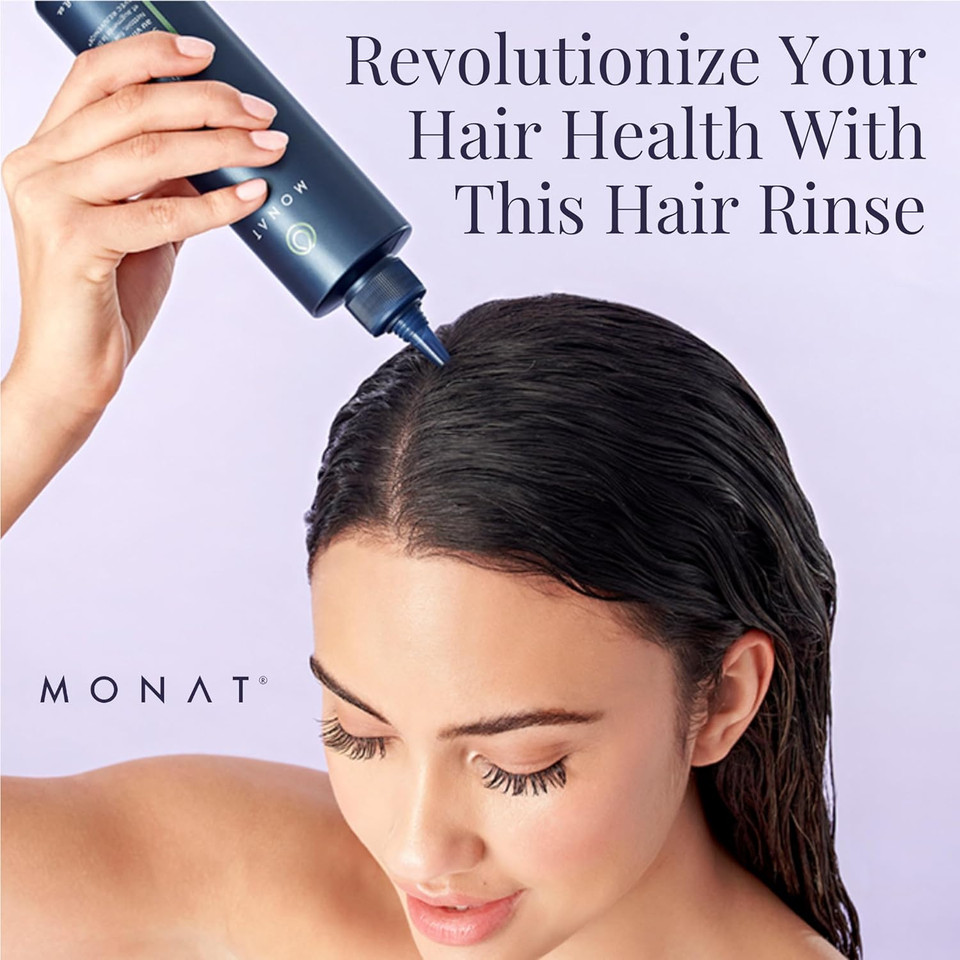 Monat Purifying Vinegar Rinse - Nourishing Moisturizing Elixir For Shiny, Soft, Smooth And Lustrous Hair