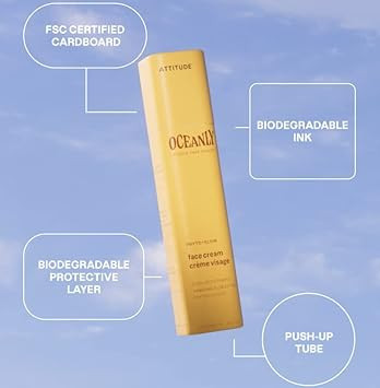 Attitude Oceanly Radiant Skin Daily Facial Care Routine Box Set, Ewg Verified, Plastic-Free, Plant And Mineral-Based Ingredients, Vegan And Cruelty-Free, Phyto Glow, Set Of 4 Travel Size Bars