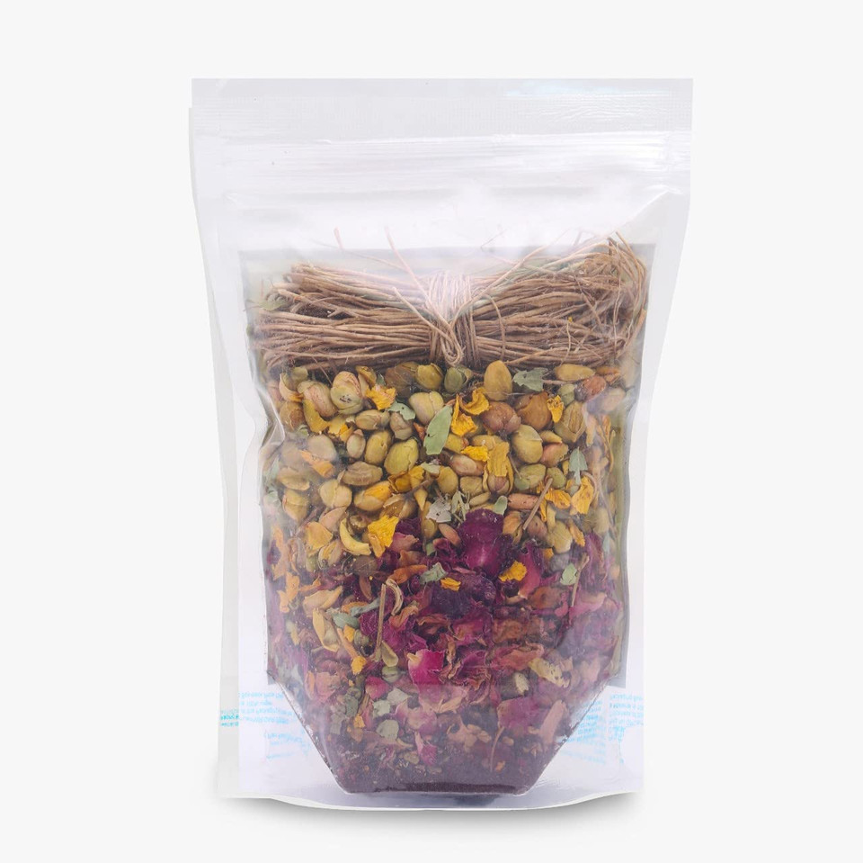 Herbal Hair Oil Mix | Herbs For Hair Growth | 18 Vital Herbs For Long, Thick, And Lustrous Hair | Hair Care Product For Women And Men | Diy Oil Infusion