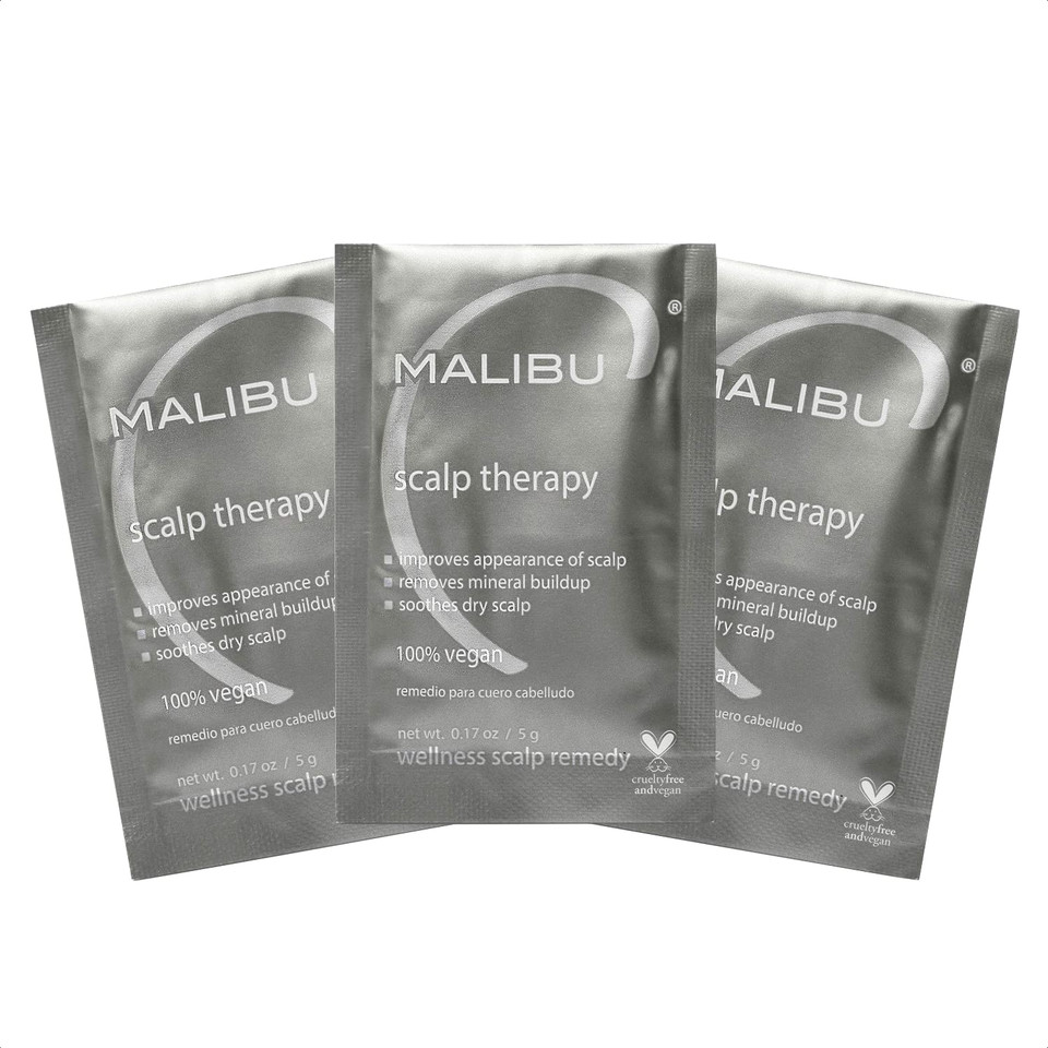 Malibu C Scalp Therapy Wellness Remedy  Dry Scalp Treatment To Soothe And Moisturize Dry Skin With Vitamin C And Zinc Gluconate  Restores Manageability