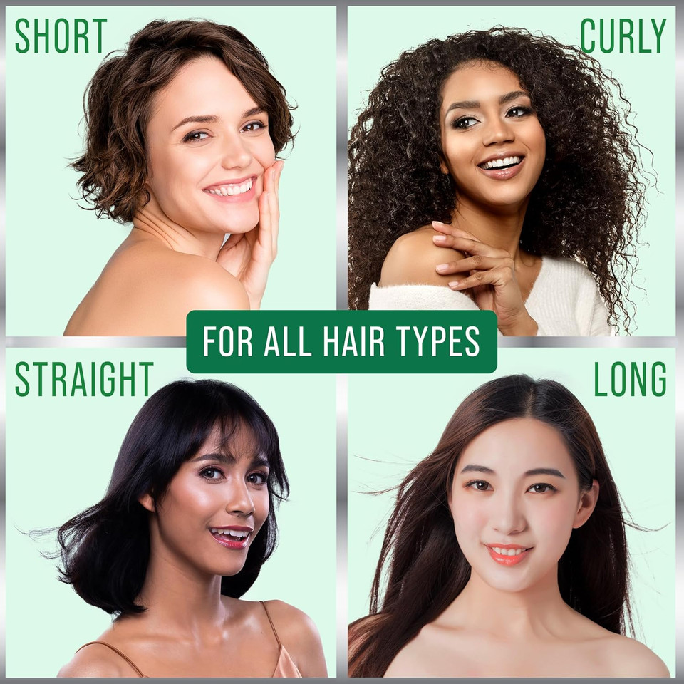 Saw Palmetto Serum For Hair Growth And Thickening - With Rosemary, Peppermint, Pumpkin Seed Oils. Vegan Moisturizing And Strengthening Scalp Treatment For Women, Men, Weak, Dry, Frizzy Hair 2Oz