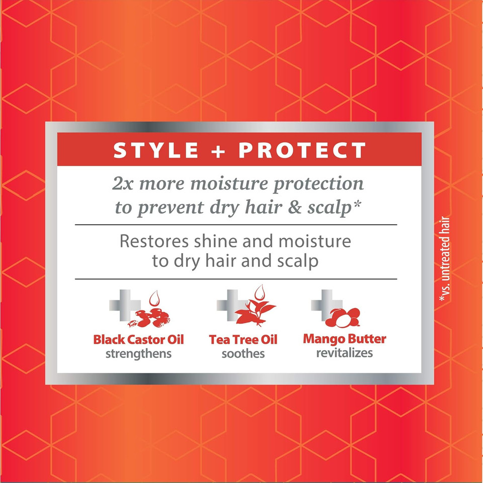 Dr. Miracle'S Strong & Healthy Restoring Oil With Black Castor Oil, Tea Tree Oil, And Mango Butter For 2X Moisture - 4Oz