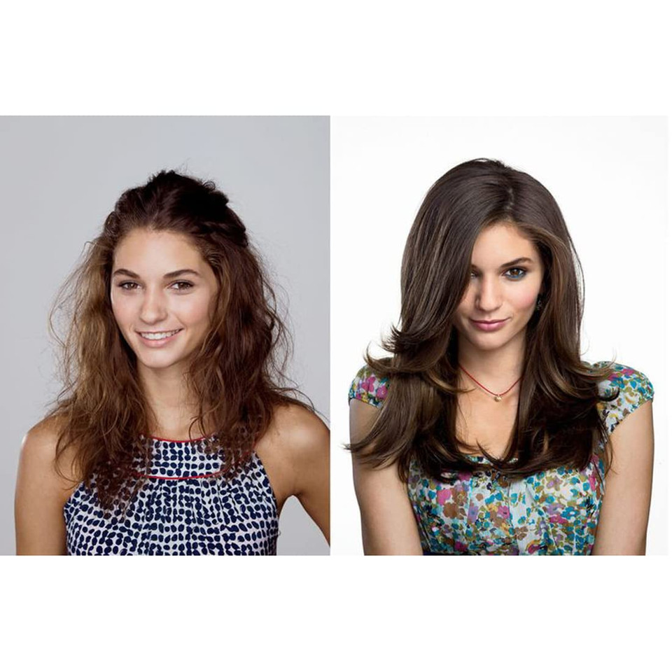 Complex Brazilian Keratin Hair Blowout Treatment Formaldehyde Free With Inverto With Clarifying Shampoo Straighten Repair And Smooth Hair By Keratin Research Keratina Brasilera (33.8 Oz)