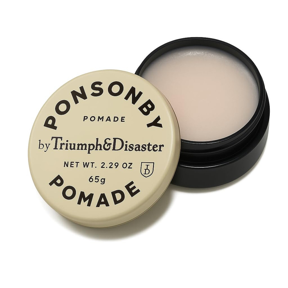 Triumph & Disaster Ponsonby Pomade  Medium Hold Hair Wax For Men And Women, High Shine, Non-Greasy Finish, 25G  Fine To Thick Hair