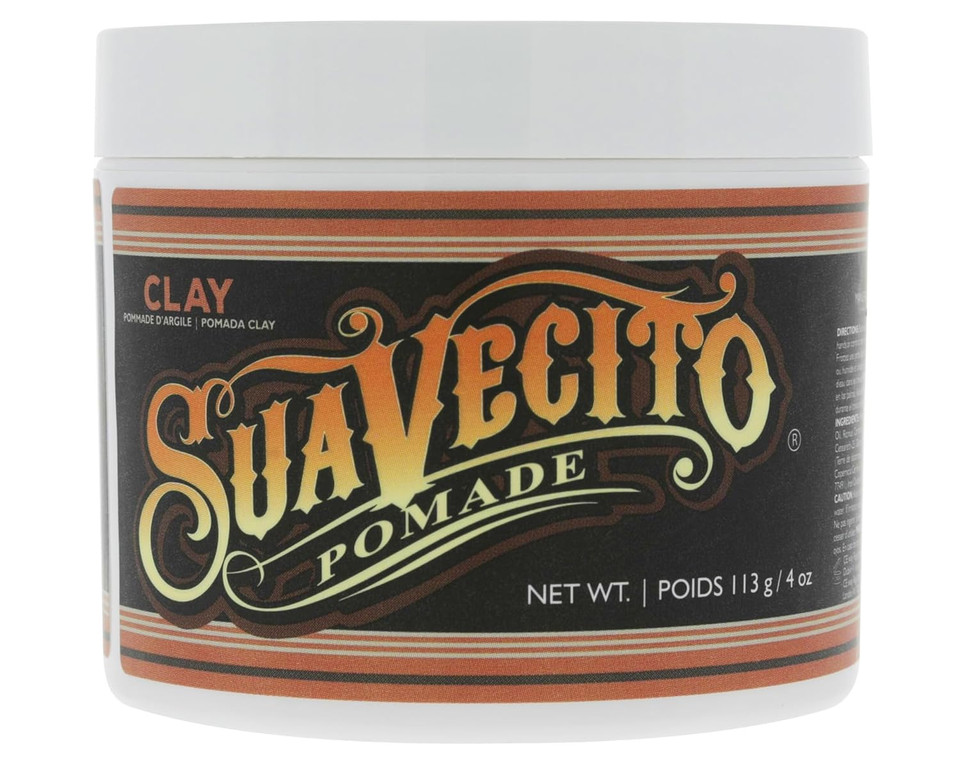 Suavecito Pomade Firme Clay - Strong Hold Hair Clay For Men - Low Shine Matte Hair Clay Pomade For Natural Texture Hairstyles