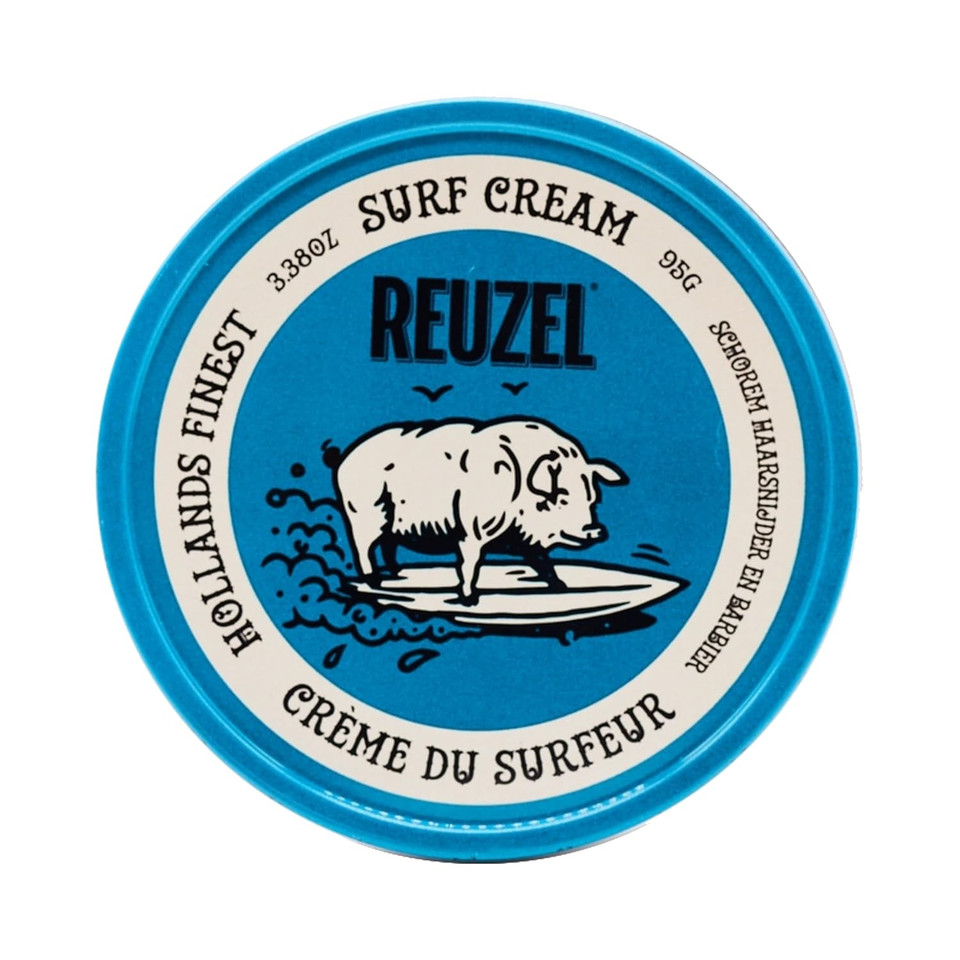 Reuzel Surf Texture And Definition Cream, Light All Day Hold, Water Soluble Styling, Matte Finish & Flake Free, For All Hairstyles, 3.38 Oz