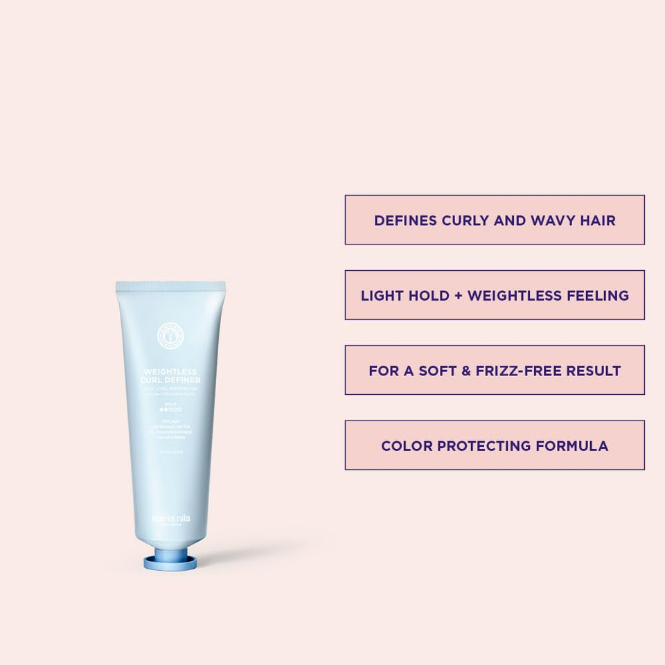 Maria Nila Coils & Curls, For Curly & Wavy Hair, Jojoba Oil To Stay Hydrated While Washing, Shea Butter For Curl Enhancement, 100% Vegan