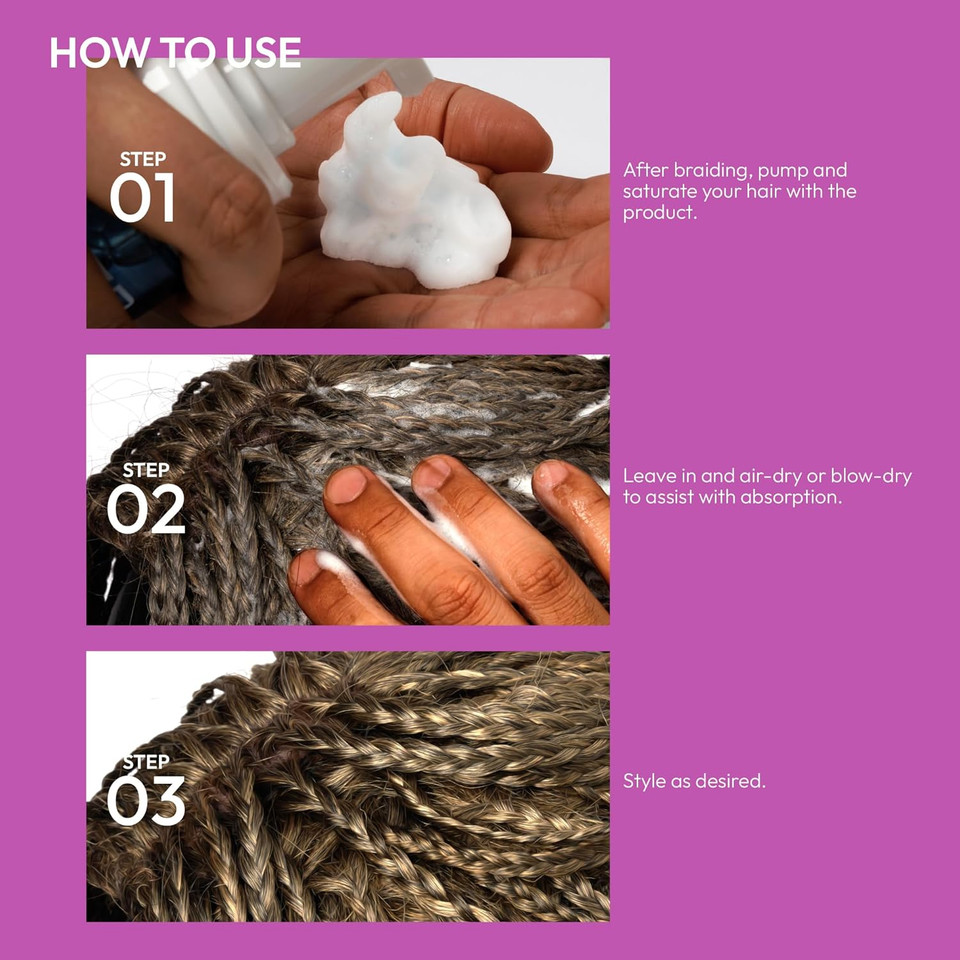 Red By Kiss Foaming Mini Travel Size Mousse, Maximum Shine Wrap Mousse, Reduce & Prevent Frizz, Define Curls, Hold Styles, Nourishes Dry & Crips Hair (Biotin + Vitamin E)