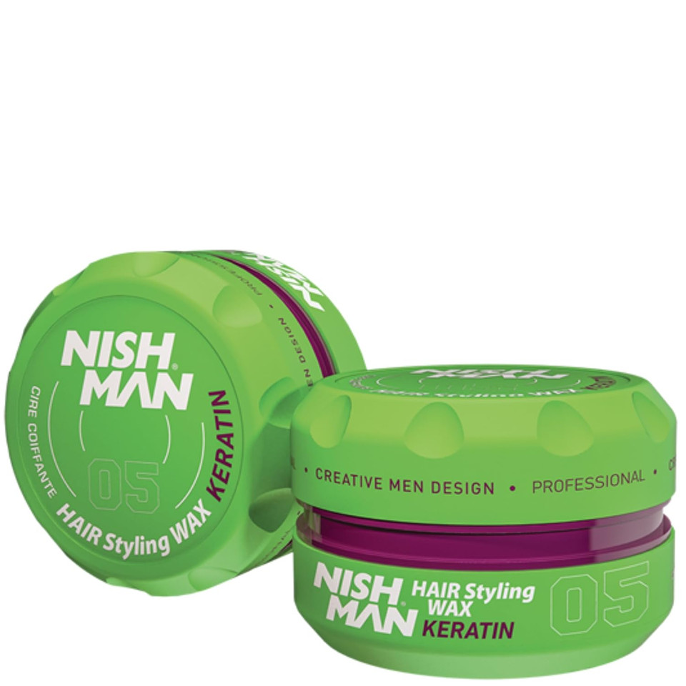 Nishman Hair Styling Wax 150 Ml Keratin 05