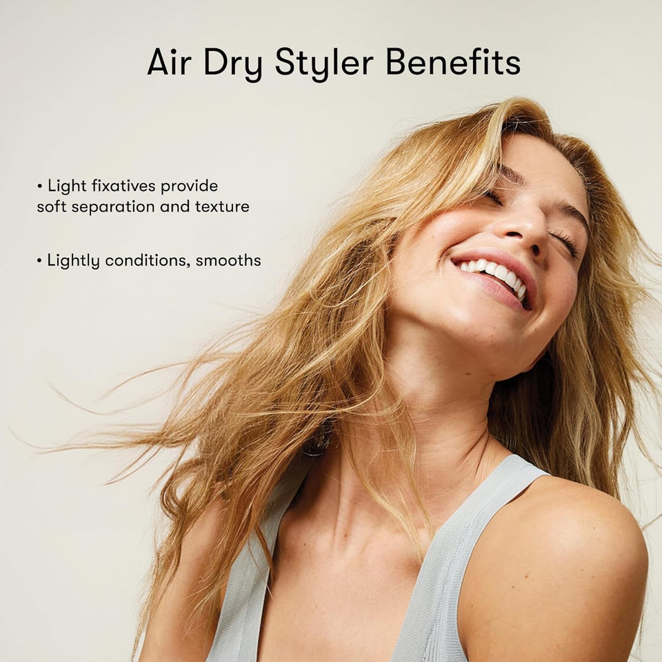 Air Dry Styler, No-Heat Styling Gel To Smooth Frizz, Define And Condition Strands, For Straight, Wavy, And Curly Hair Types, 6 Oz