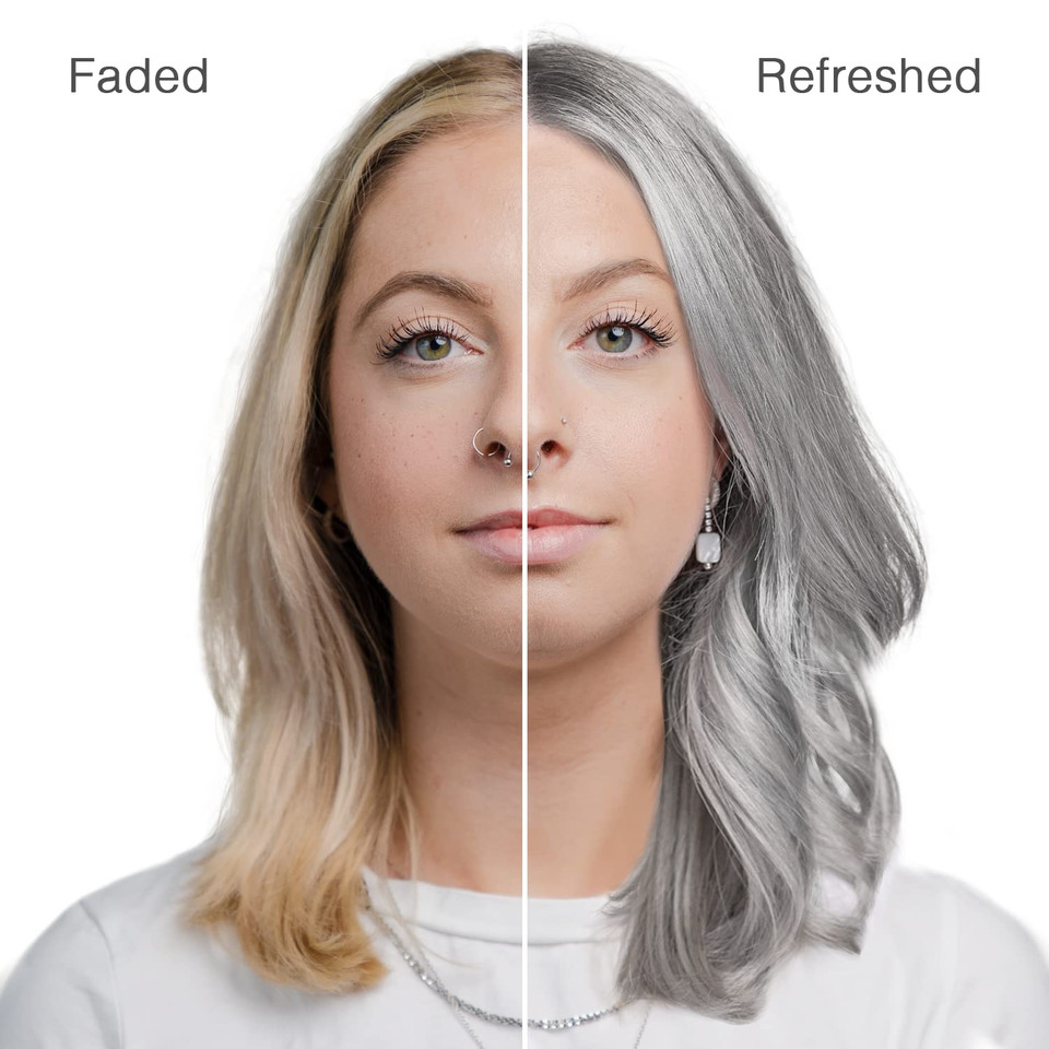 Celeb Luxury Intense Color Depositing Colorwash Shampoo + Bondfix Rebuilder, Vegan Hair Dye, Sustainably Sourced Plant Based, Semi Permanent Hair Color, Viral And Gem Lites Duos