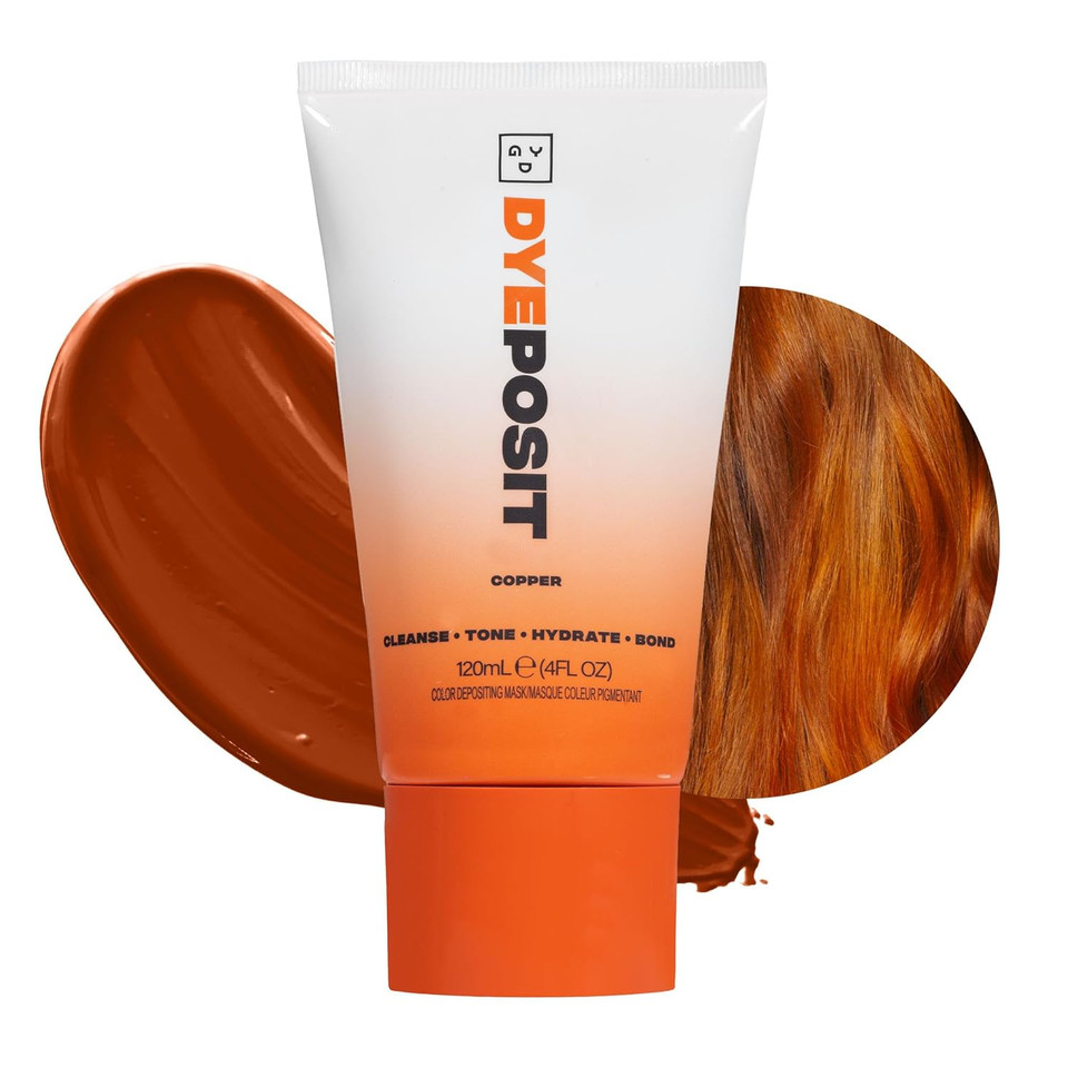 Good Dye Young Color Depositing Mask, Dyeposit Color Depositing Conditioner, Toning Treatment, Tone & Enhance Color-Treated Hair - Semi Permanent Hair Dye, Vegan And Cruelty-Free (Platinum) 4 Fl Oz