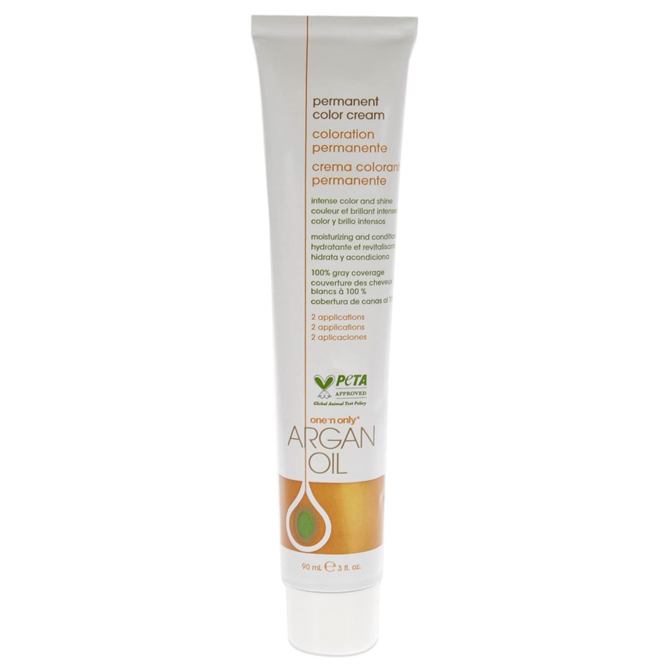 One N Only Argan Oil Permanent Color Cream - 5Nn Rich Natural Light Brown Hair Color Unisex 3 Oz