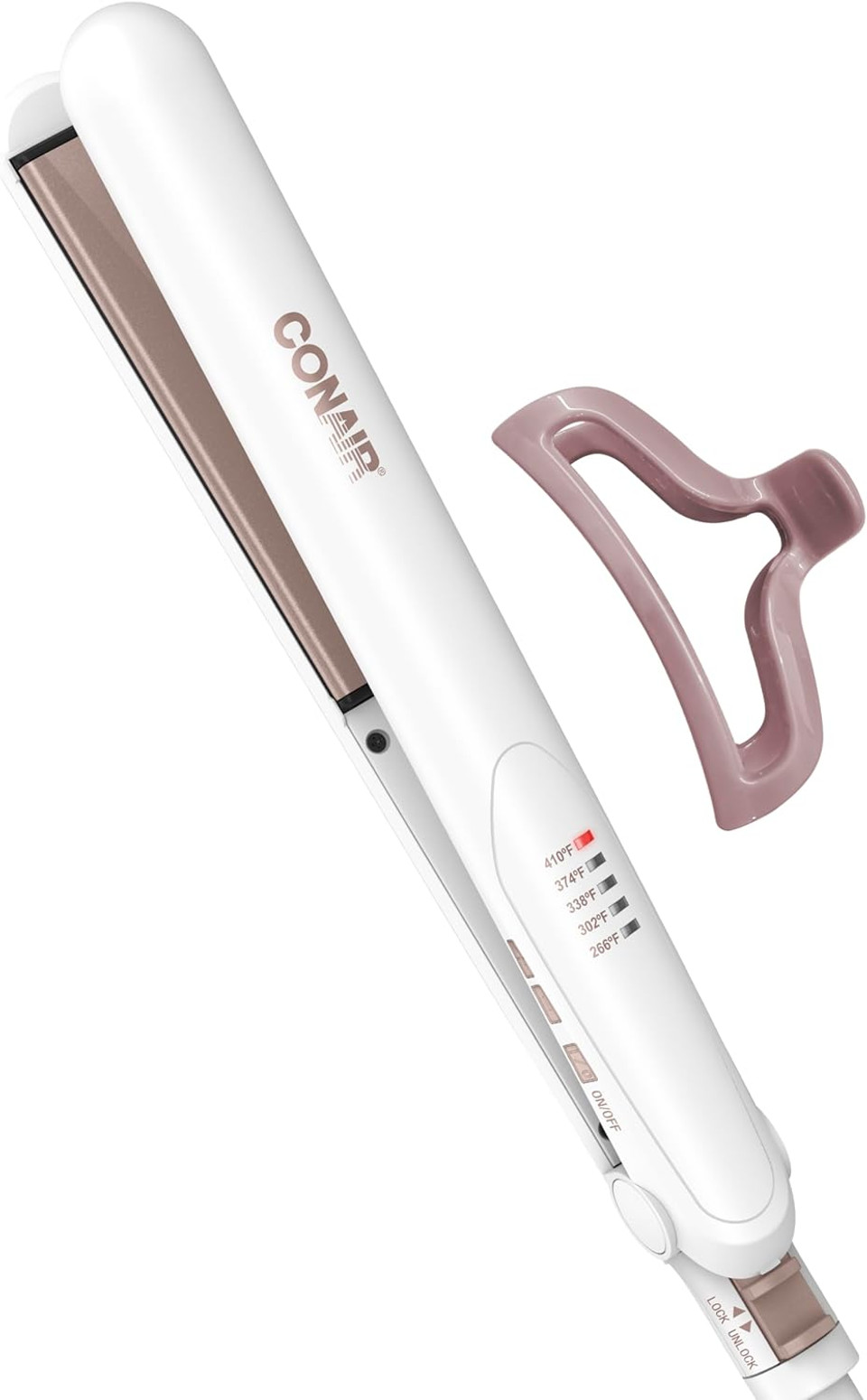Conair Double Ceramic Flat Iron, 1-Inch