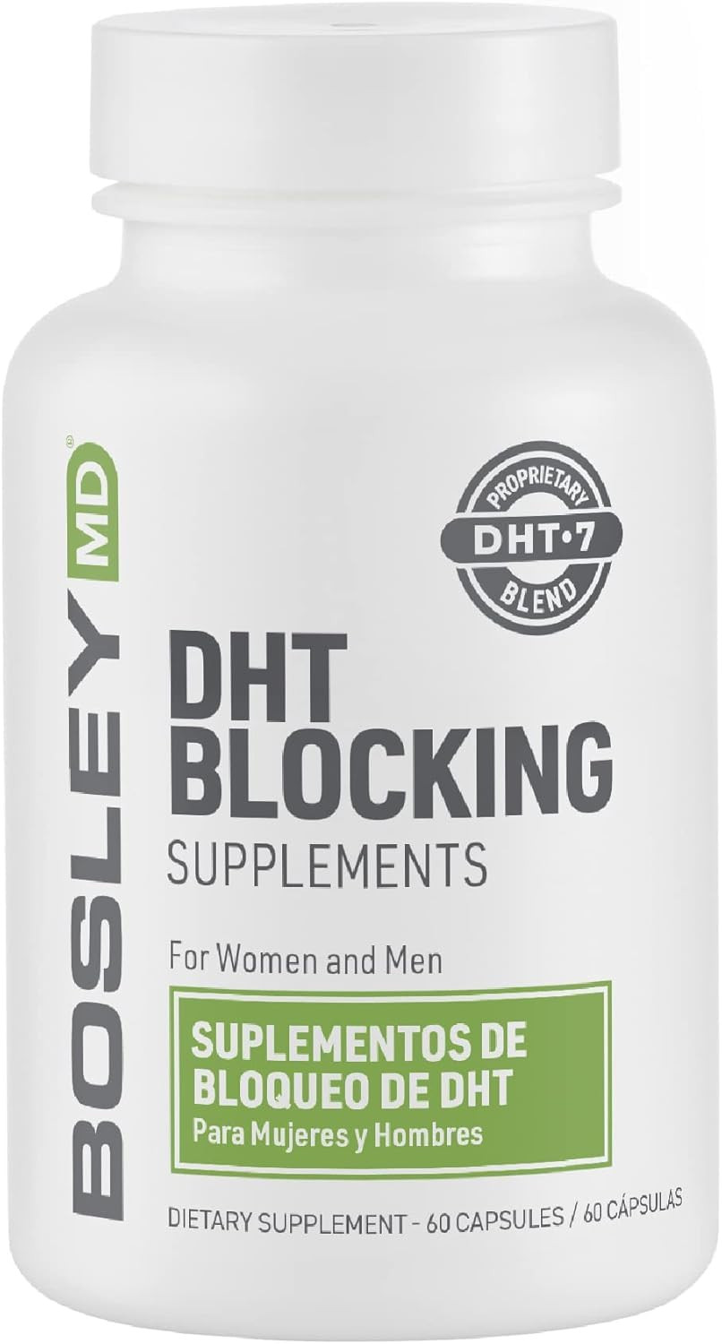 MenS Healthy Hair Growth Supplements  Dht-Blocking Botanicals With Biotin, Niacin, Zinc & Pumpkin Seed - Rich In Vitamins & Minerals  Supports Thicker, Fuller Hair  60 Capsules (2-Month Supply)