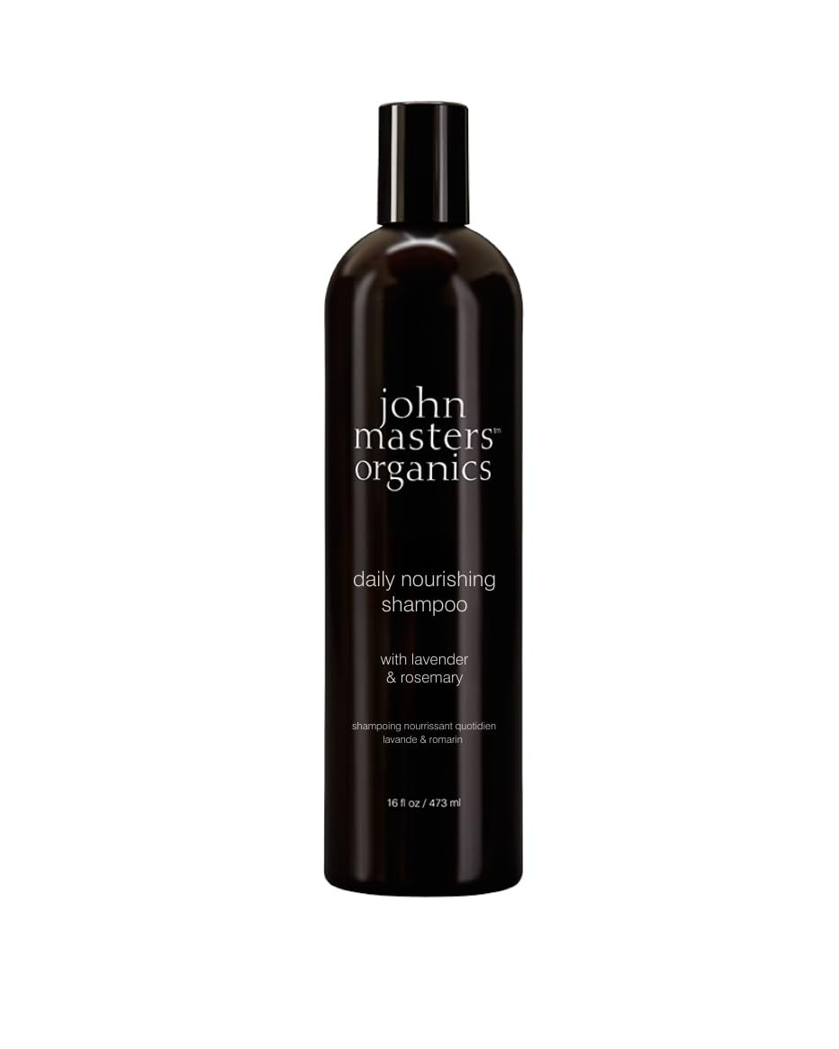John Masters Organics | Daily Nourishing Shampoo With Lavender & Rosemary | Usda Organic | Purify Scalp | Sulfate Free | Clean Haircare 16 Oz